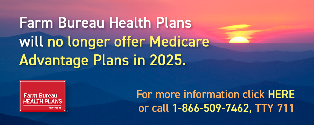 Farm Bureau Health Plans will no longer offer Medicare Advantage plans in 2025